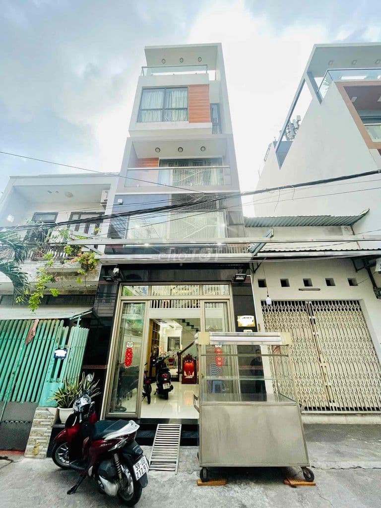 *** 1 căn Hẻm 103 Lê Văn Quới xe hơi 6m 58m2 5 Lầu 4PN 8,1 tỷ TL - Ảnh 2