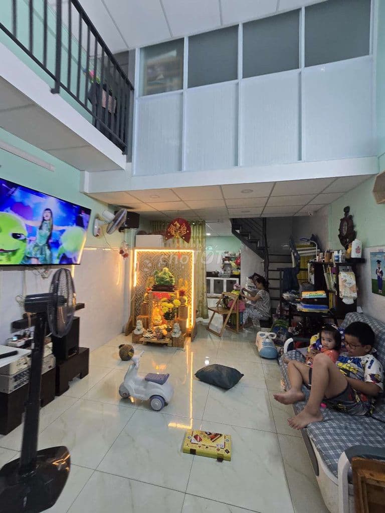 Nhà Chính Chủ 3m55×9m 1 Trệt 1 Lửng Âu Dương Lân