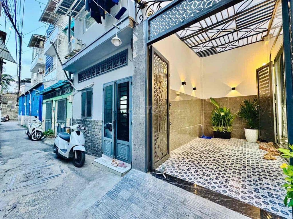 Diện tích 90m đất ngang 6,5m có 5 phòng ngủ rộng ngay Quang Trung p8 - Ảnh 2
