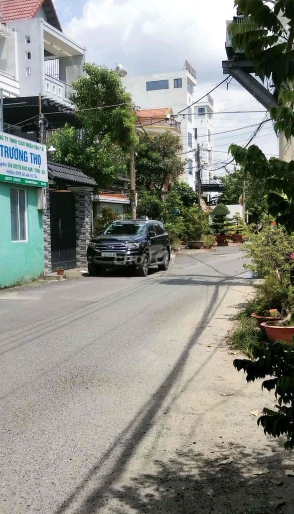 Đất mặt tiền Lê Thị Riêng 12m full thổ cư 5x20m. Khu dân cư đông đúc.