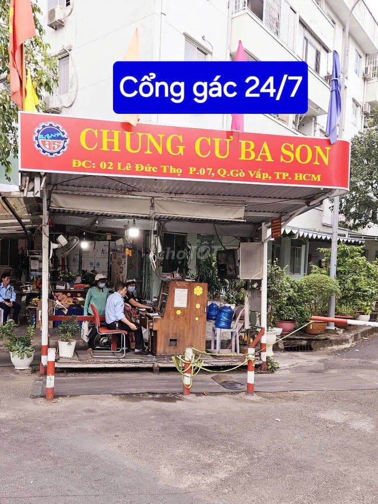 Căn Hộ Ba Son 2 Lê Đức Thọ p7 Gò Vấp. 2pn.ban công