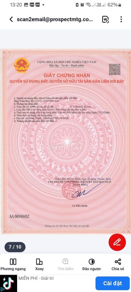 Đất KDC Đông Thạnh - Ảnh 2