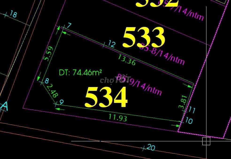 đất góc 2 mặt tiền ,ngay chợ Minh phát ,tx22