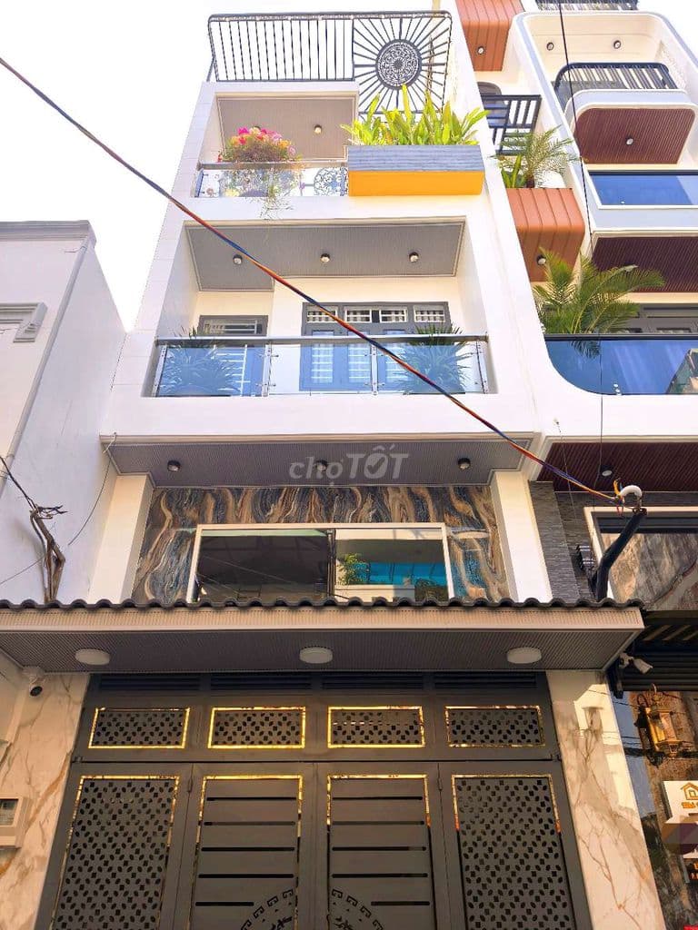 Nhà 5 tầng Lê Đức Thọ - Hẻm 6m - 4 phòng - 4 × 13 - nhỉnh 7 tỷ - Ảnh 2