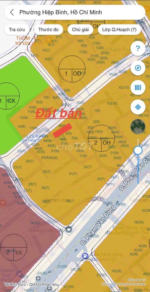 Bán đất ngay Phạm Văn Đồng, Hẻm oto thông - 91m2, Ngang 5m, Chỉ 6.1 tỷ