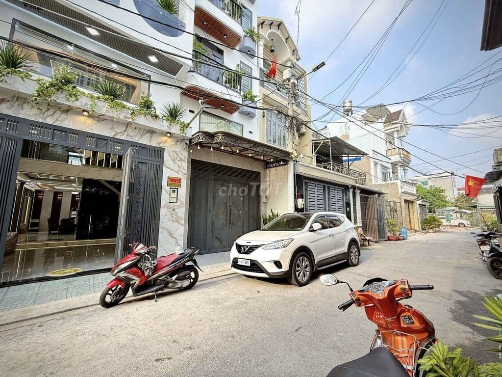 Siêu phẩm Thang máy 5x15m đường 6m 1lững 3 lầu, Trần Thị Cờ Thới An - Ảnh 2
