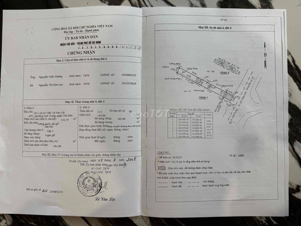 BÁN NHÀ MẶT TIỀN ĐƯỜNG LÊ VĂN CHÍ – THỦ ĐỨC. GẦN TRƯỜNG HỌC, BỆNH VIỆN - Ảnh 3