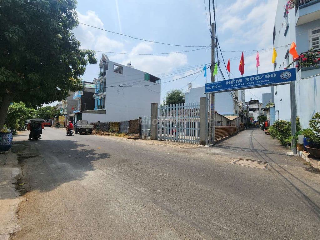 Bán Lô Góc 2 Mặt tiền nhánh hẻm 340, Trần Thị Năm, Q12 - Ảnh 3