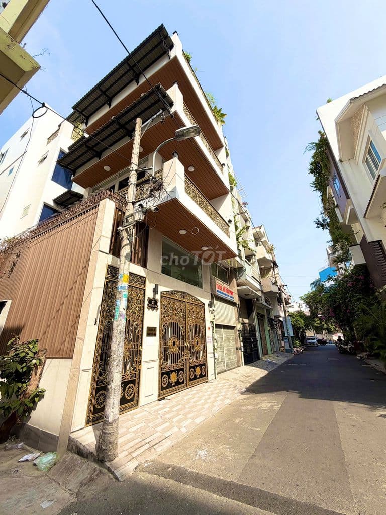 Góc 2 mặt tiền cx lữ gia, 80m2, 6x14m, 3 tầng nhỉnh 16 tỷ tl