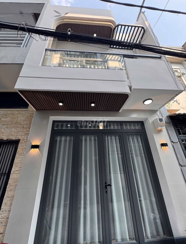 BÁN NHÀ CMT8 P.5 TÂN BÌNH HẺM 3M - 2 TẦNG - 24M2(3.5X7) - 4,5T TL