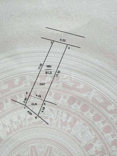 bán đất 91m² Hiền Ninh xã Nội Bài nở hậu - Ảnh 3