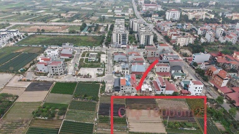 Đất tái định cư Nội Đồng cạnh HUD Mê Linh, 90m2, mặt tiền 5m