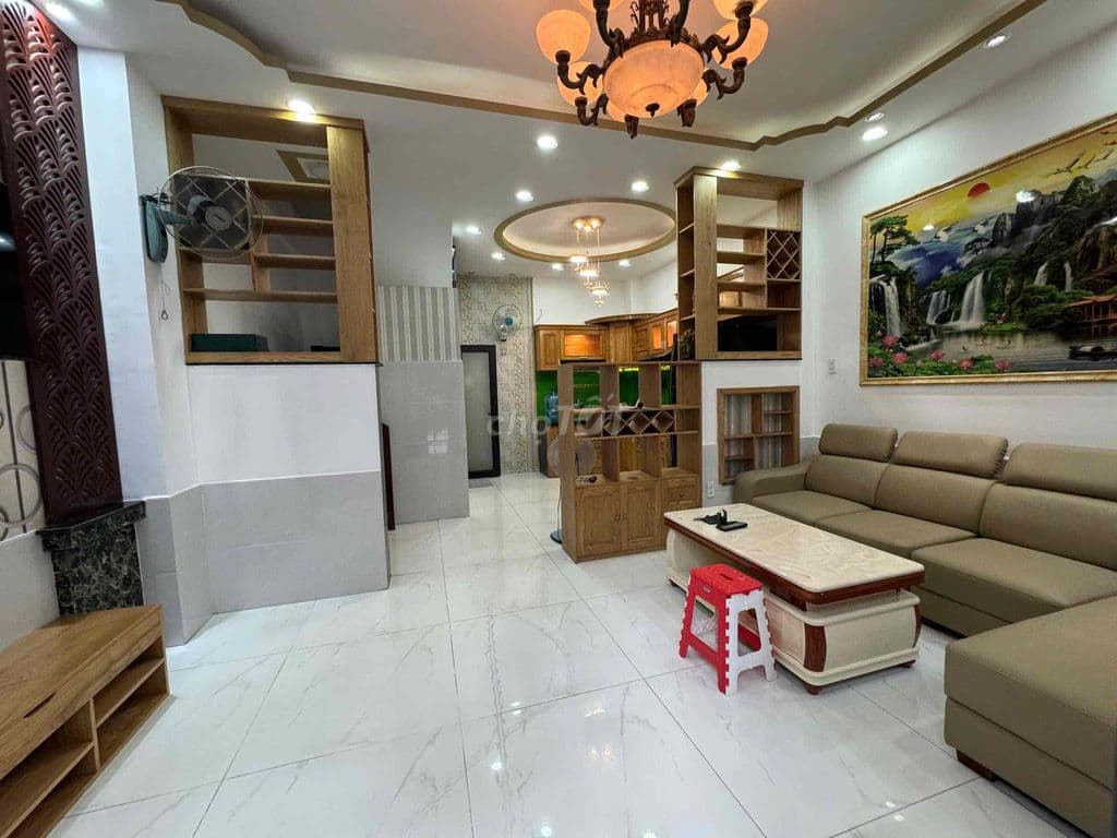 Nhà đẹp hẻm 6m thông, 30m ra mặt tiền, 4 tầng 5,1x7, Nguyễn Tư Giản - Ảnh 3