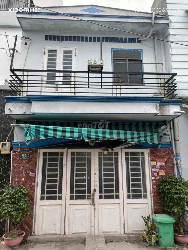 NHÀ SỔ HỒNG RIÊNG. 1 LẦU ĐƯỜNG THÔNG 4m Q12