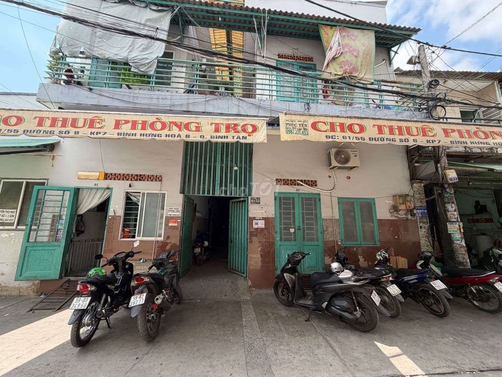 BÁN DÃY NHÀ TRỌ 22 PHÒNG ĐANG CHO THUÊ