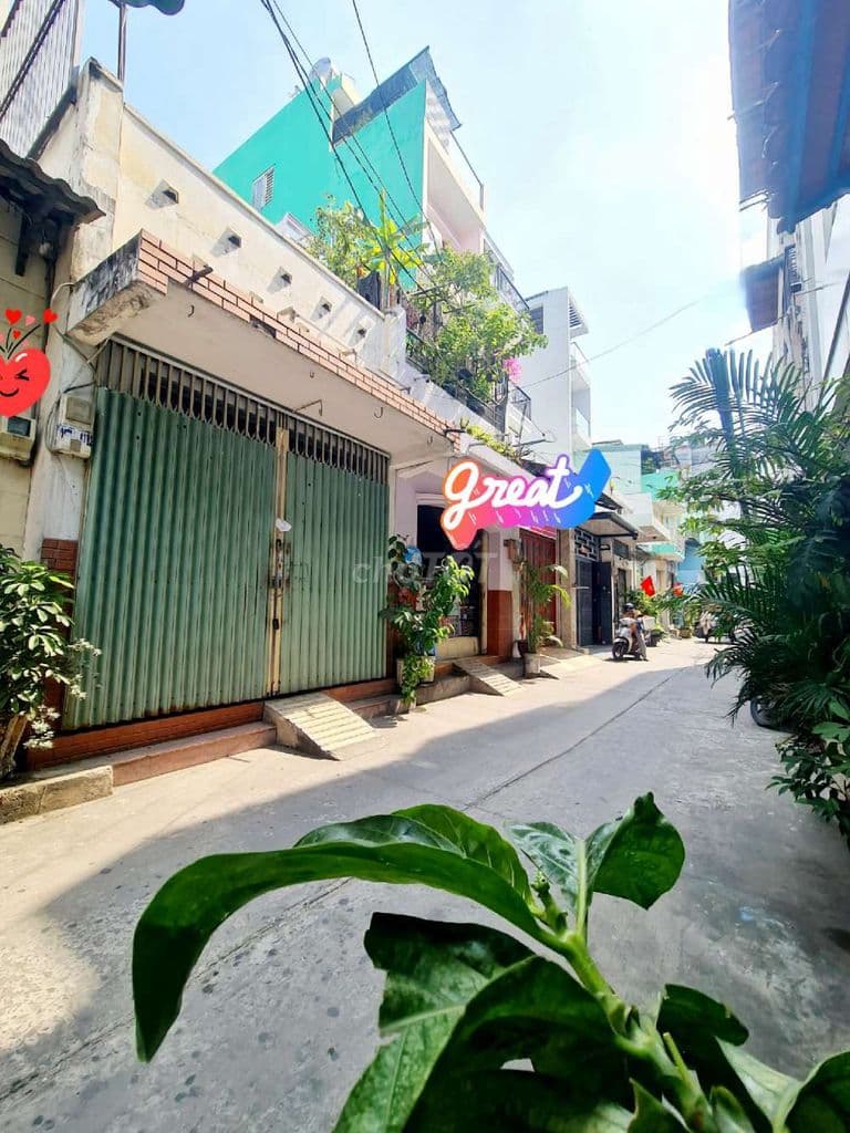 NHÀ CŨ TIỆN XÂY MỚI 50M2 HẺM XE TẢI THÔNG LẠC LONG QUÂN KẾ ĐẦM SEN - Ảnh 3