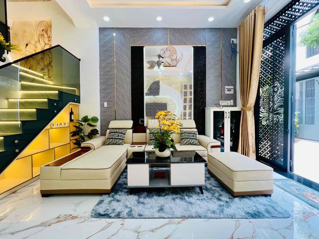 Nhà xây mới Hẻm xe hơi Full NT đẹp - Nguyễn Văn Khối, Gò Vấp -6,48T - Ảnh 2