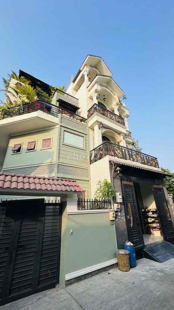 nhà 5x19. hẻm xe hơi. 1 trệt 3 lầu - Ảnh 2