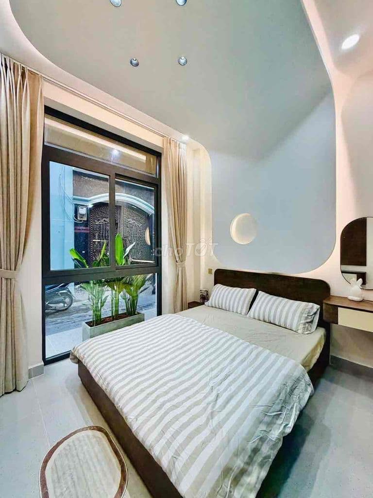 (Hiếm)Bán nhà Nguyễn Thái Sơn 36 m2 ,2 mặt tiền,hẻm hơi thông,2 PN giá - Ảnh 3