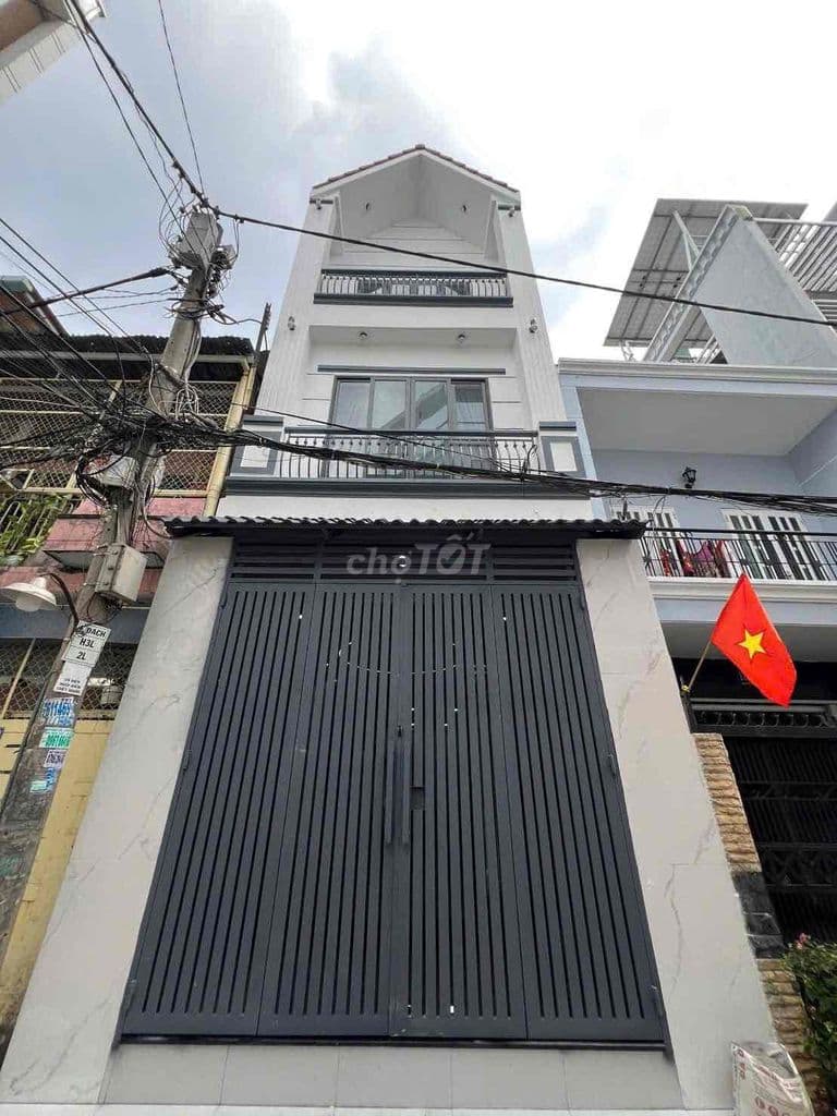 ❌ Giảm 400 triệu nhà 4 lầu hẻm 5M Đặng Chất - Ảnh 3