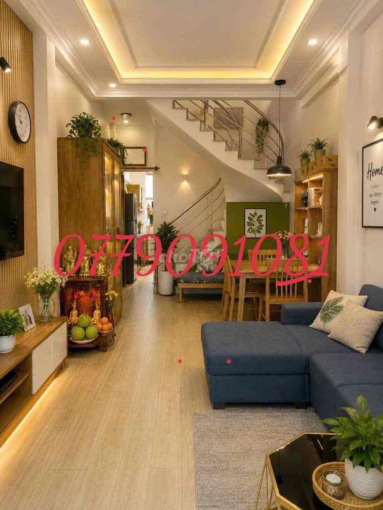 VIP BÀU CÁT – HẺM 1 SẸC - GẦN MẶT TIỀN ĐỒNG ĐEN – 60M² – CHỈ NHỈNH 6 T