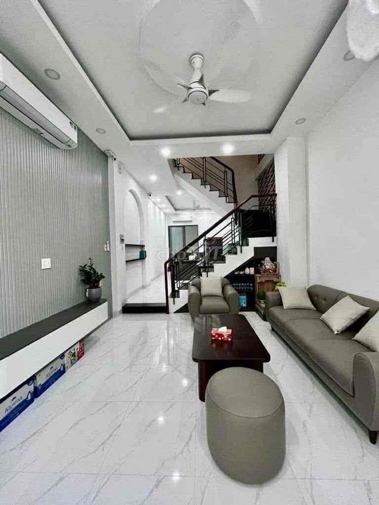 Bán nhà đẹp,nội bộ khu Bàu Cát-Trương Công Định-Âu Cơ,dt 4x16.5m,2L,st - Ảnh 2