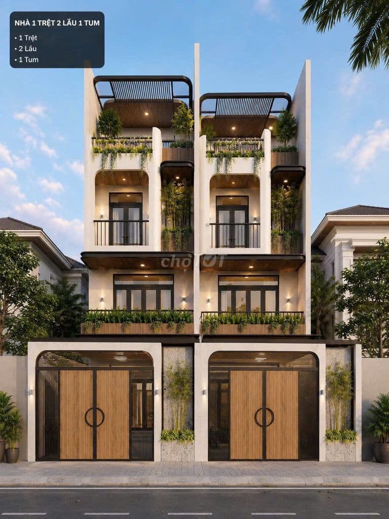 Nhà phố 3 tầng ngang 5m Thạnh Xuân 25 - Full nội thất