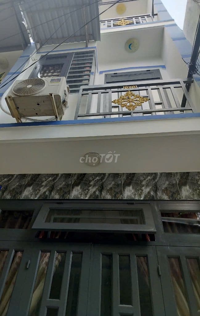 BÁN NHÀ P. TÂN THỚI HIỆP, 1 TRỆT 2 LẦU
