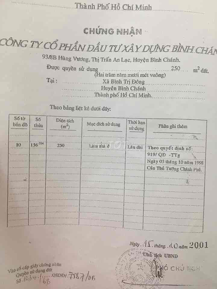 Đất biệt thự 250m2 khu tên lửa Đường số 8 gần công viên đẹp - Ảnh 3