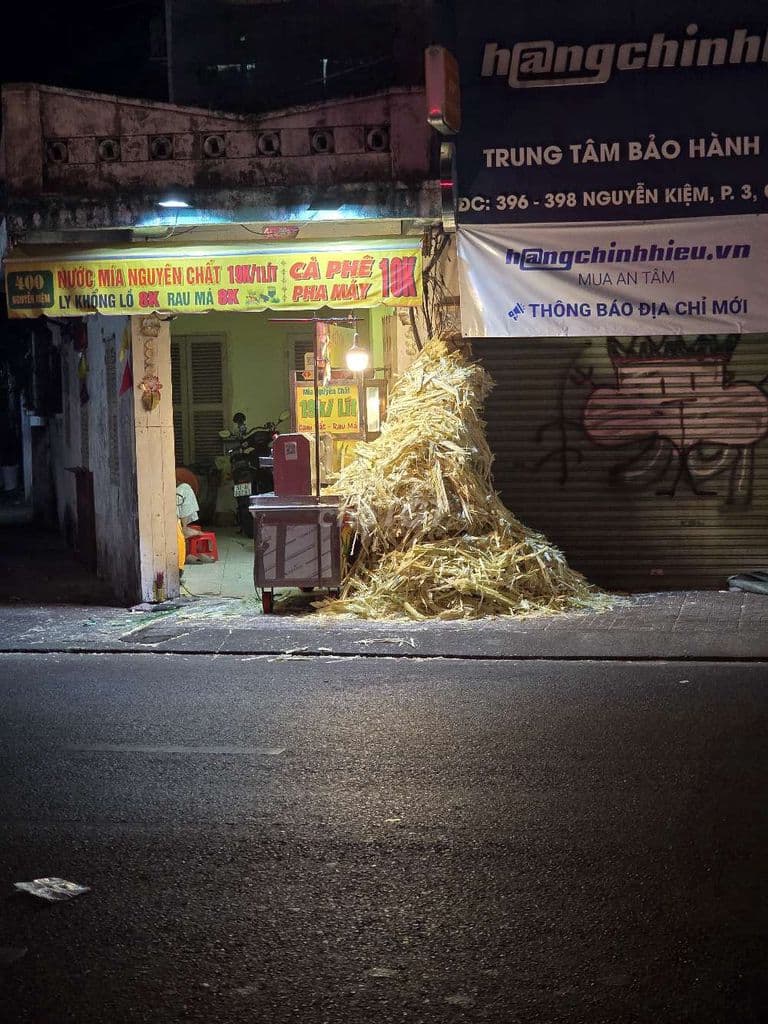 Sang Lai Tiệm Nước Mía Đang Hoạt Động Ổn Định