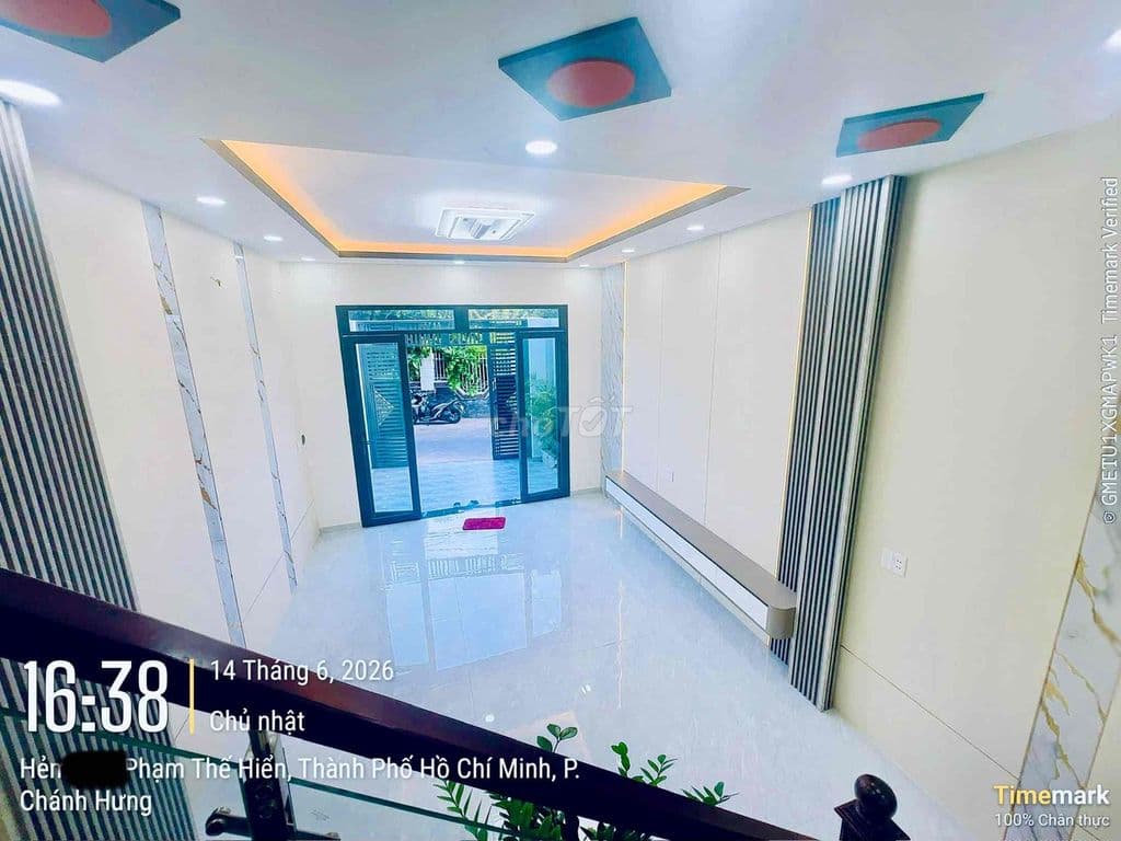 Bán Nhà Mới 4 Tầng Hẻm Ô Tô Quay Đầu, 62m2 Hơn 8 Tỷ, P3 Q8 - Ảnh 3