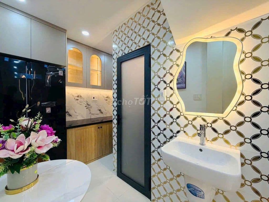 NHÀ 3 LẦU ĐÚC MỚI ĐẸP SANG TRỌNG 3X10 ĐƯỜNG QUANG TRUNG,P8, QUẬNGÒ VẤP - Ảnh 3