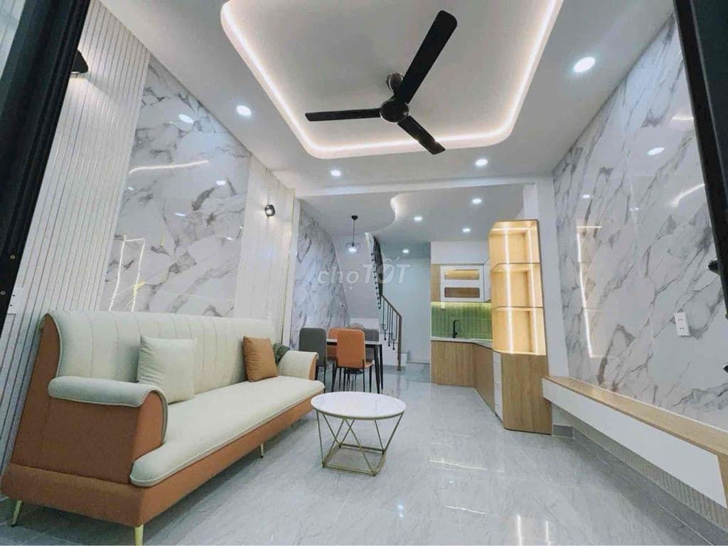 Chỉ: 4Tỷ750 - NHÀ NGAY Chợ Thị Nghè – Sát Q1 Diện tích: 30m2 - Vuông A - Ảnh 2