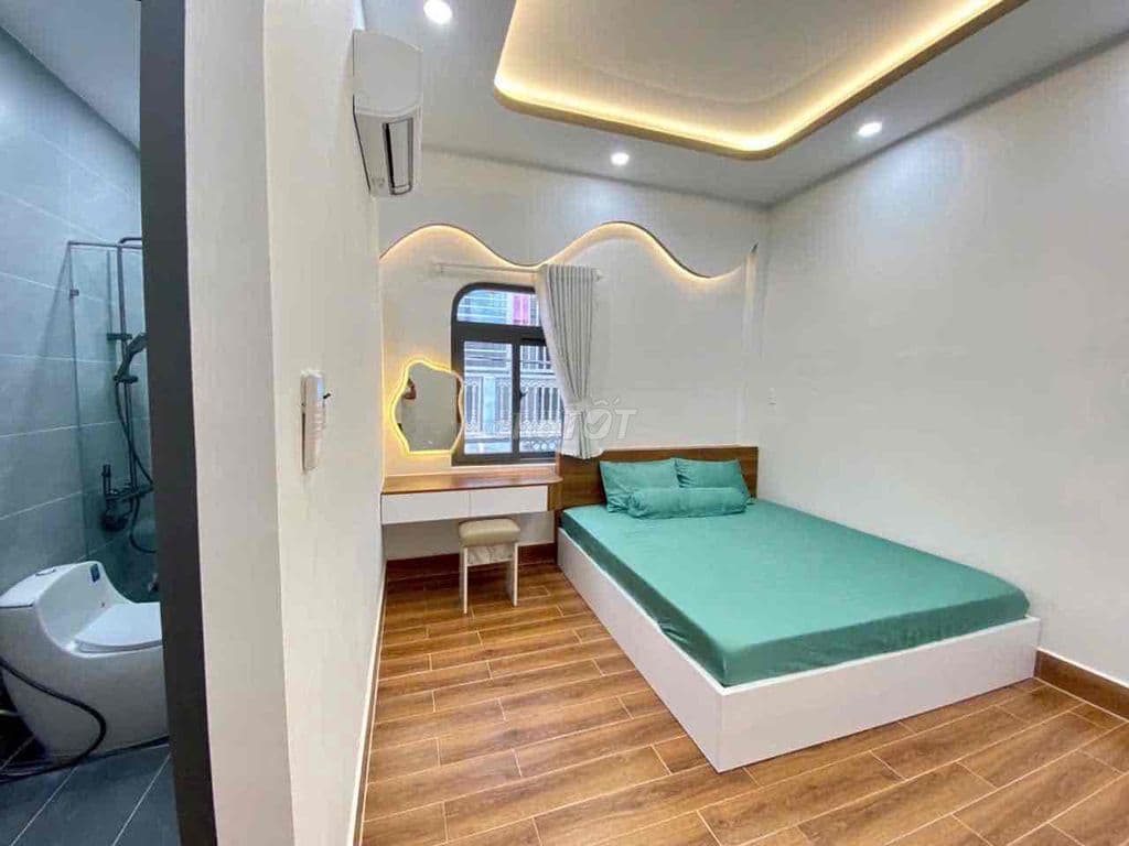 Nhà đẹp full Nội Thất hẻm 4m lý thường kiệt(3pn có phòng dưới trệt)