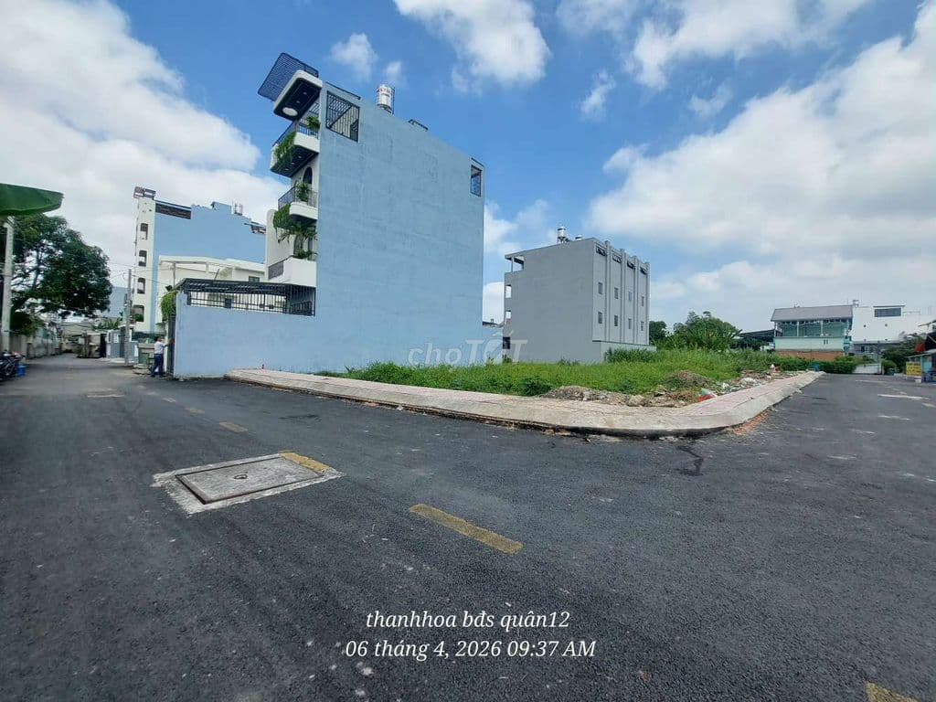 Đất góc hai mặt tiền gần ngã tư ga Thạnh Lộc quận 12 - Ảnh 3