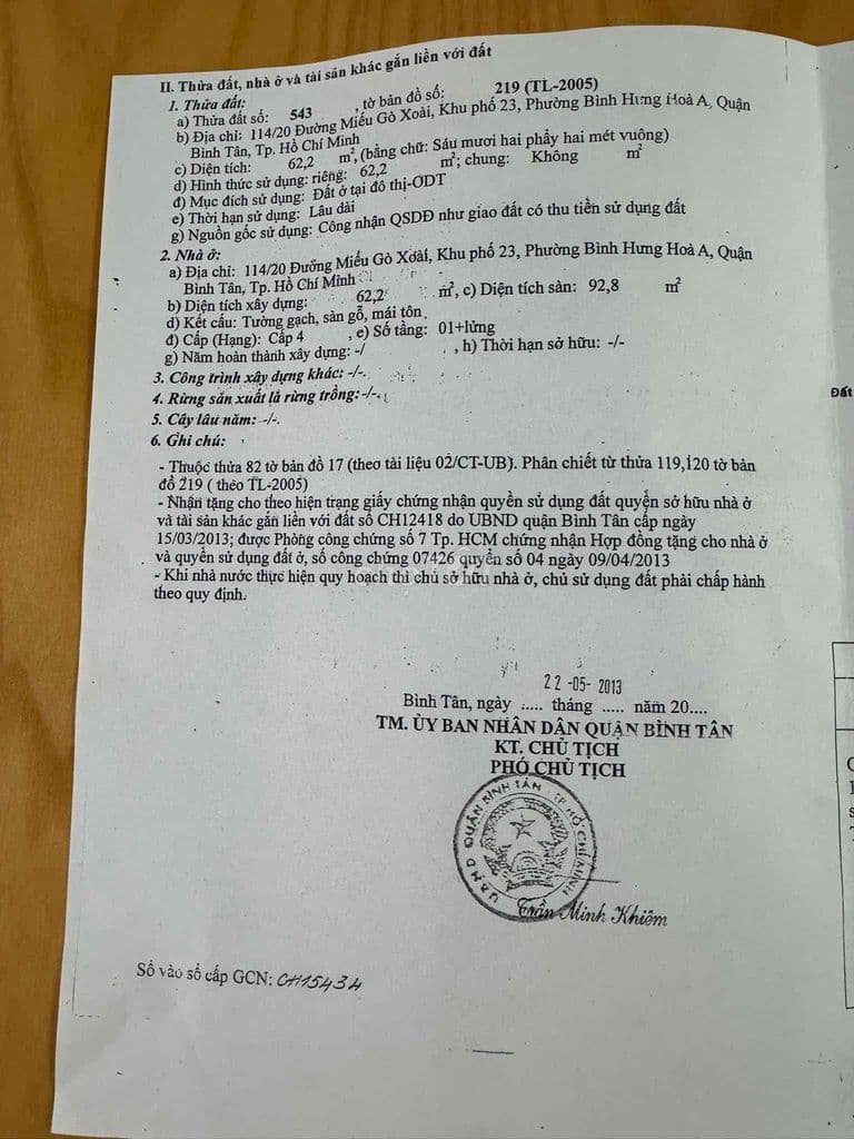 Bán nhà hẻm xe hơi Lê Văn Quới, 5,1m x 12m - Ảnh 3