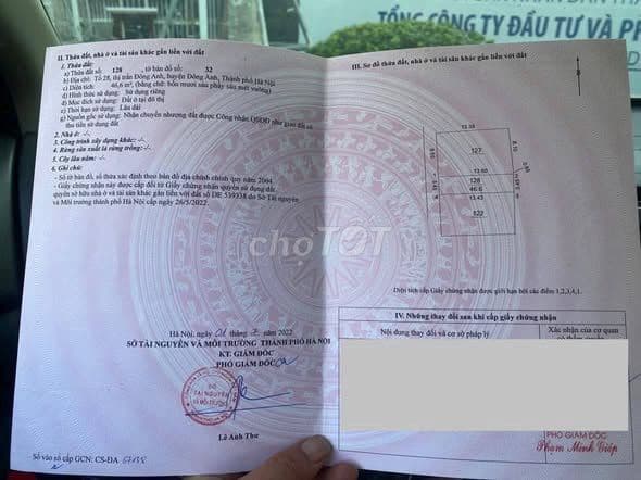 bán đất thổ cư thị trấn Đông Anh giá hơn 2 tỷ - Ảnh 2