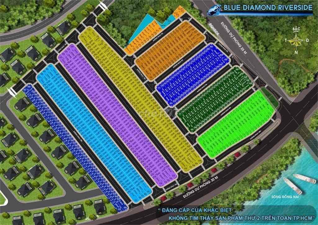 🌼BLUE DAIMONDli Lô I17 61,5m2 (4,1×15) trục chính, v - Ảnh 3