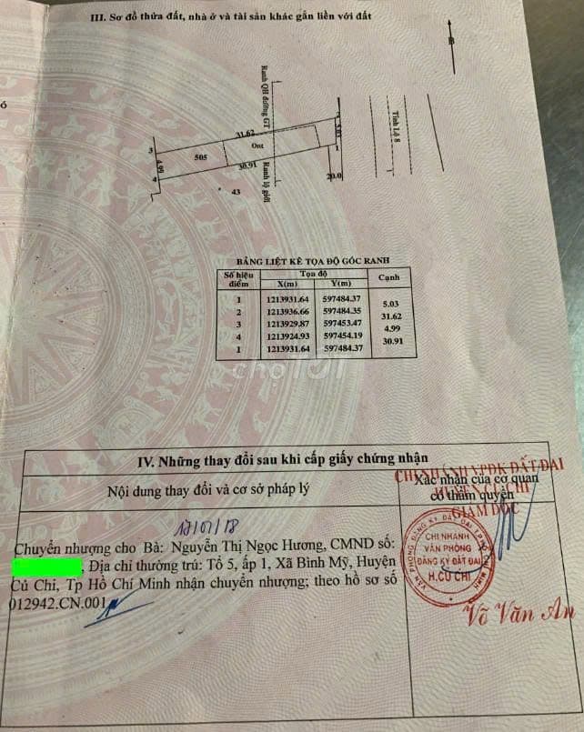 Bán đất Mặt Tiền Tỉnh Lộ 8 (Củ Chi) Full Thổ Cư, ngay cầu Phú Cường - Ảnh 3