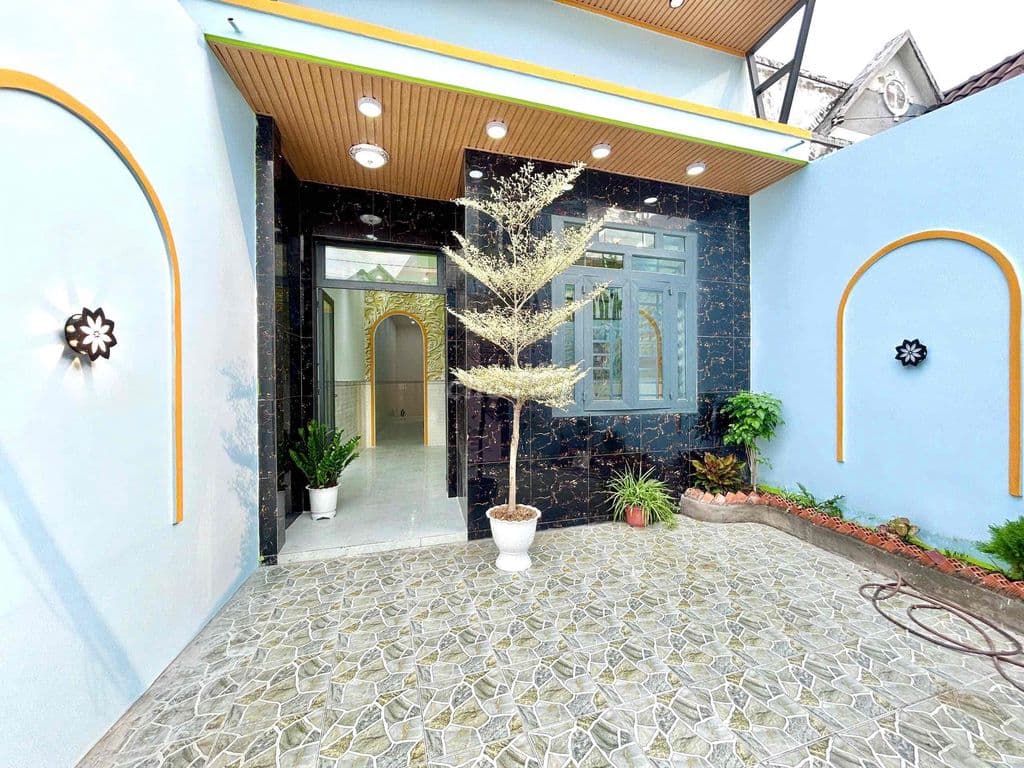 NHÀ GIÁ RẺ GIÁP BÌNH CHÁNH SỔ HỒNG RIÊNG 90m2-1TỶ650 - Ảnh 2
