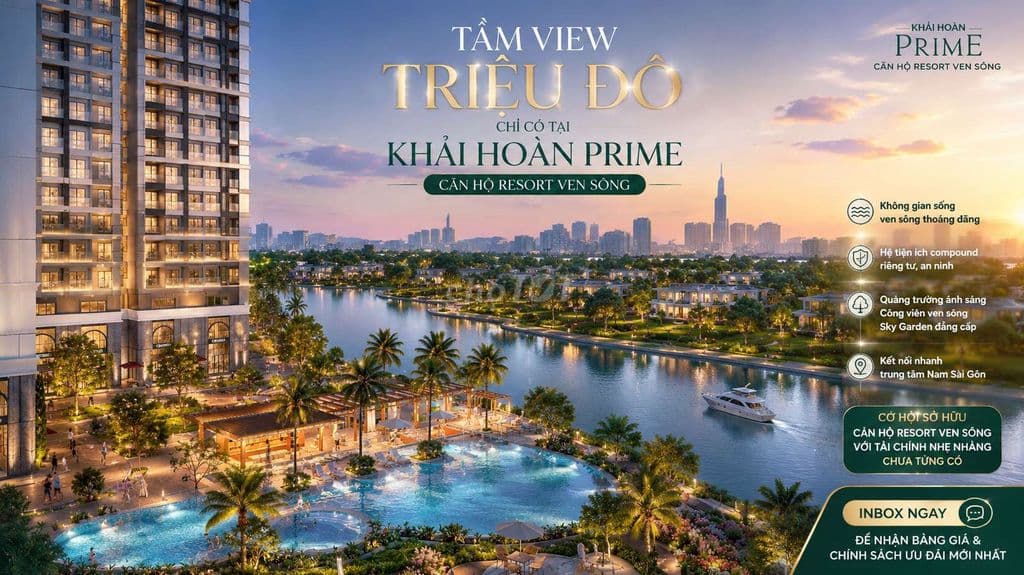 BÁN CĂN HỘ 2PN 67M2 -VIEW TRIỆU ĐÔ NGAY P