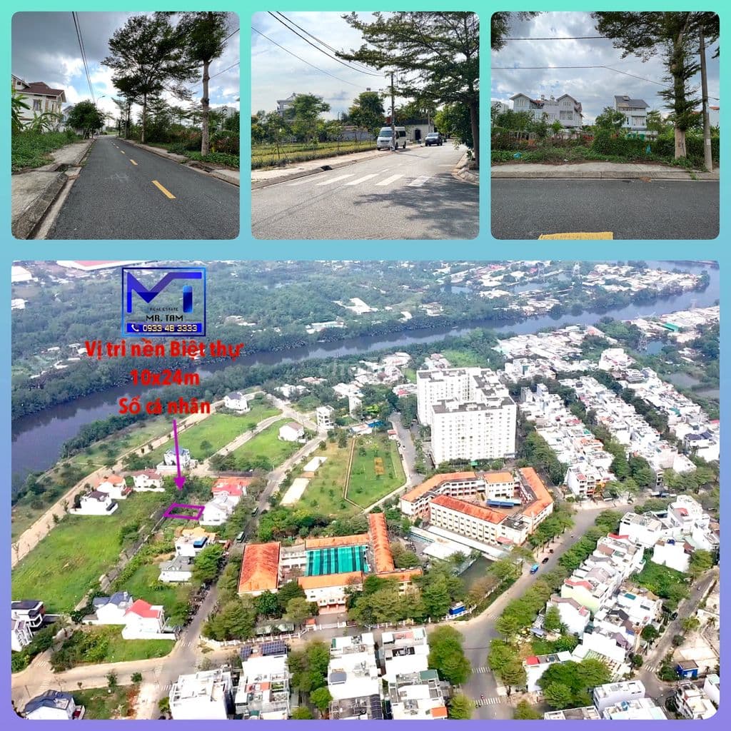 11 tỷ /500 nền 240m2 Biệt thự có sổ cá nhân KDC Phú Lợi