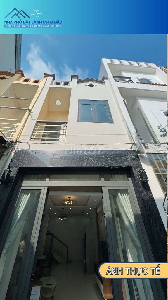 NHÀ XINH HẺM SẠCH ĐẸP SÁT BẢY HIỀN, NỞ HẬU 5M, 60M² SÀN, 2PN, 5.5 TỶ - Ảnh 3