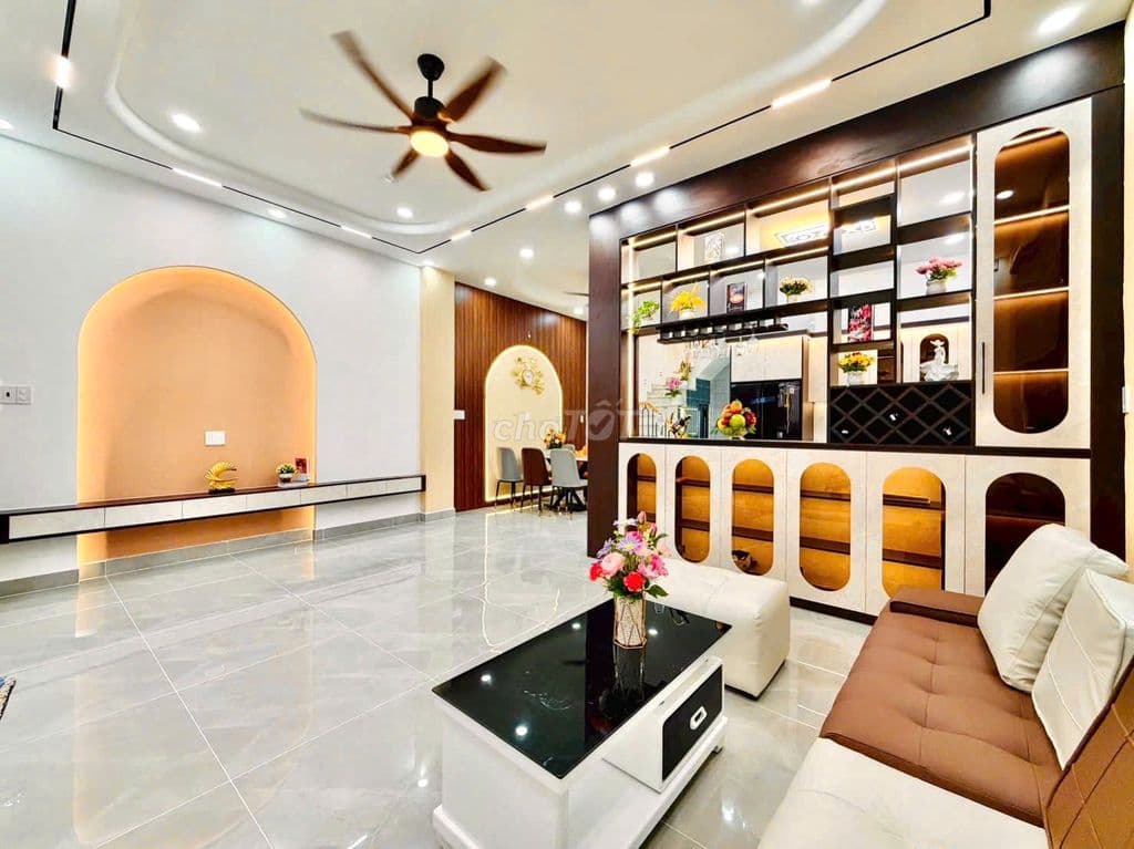 GẦN CHỢ HẠNH THÔNG TÂY-NHÀ MỚI 3 TẦNG~90M2-4PN- QUANG TRUNG-NHỈNH 6 TỶ - Ảnh 3