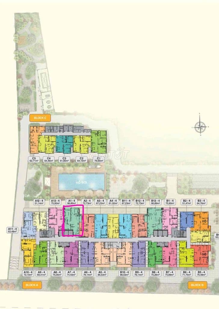 Bán CC Monligh 3PN Đường số 7, khu Tên Lửa. View hồ bơi - Ảnh 3
