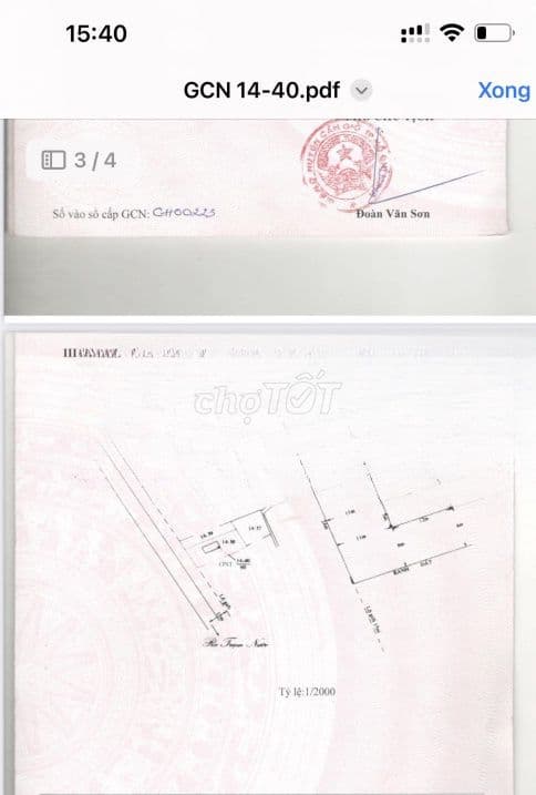 Bán đất đường Tắc Xuất, Thị trấn Cần Thạnh, Cần Giờ, 1100 m2 - Ảnh 3