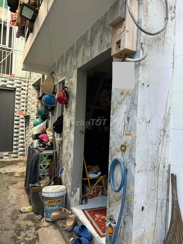 Nhà:3,5x4_ 2lầu (sổ hồng riêng) hẻm 118,Bùi Văn Ba,Q7(củ) - Ảnh 2