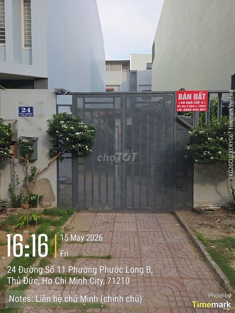 Bán đất 156m2 chính chủ tại KDC Khang Điền, phường Phước Long B