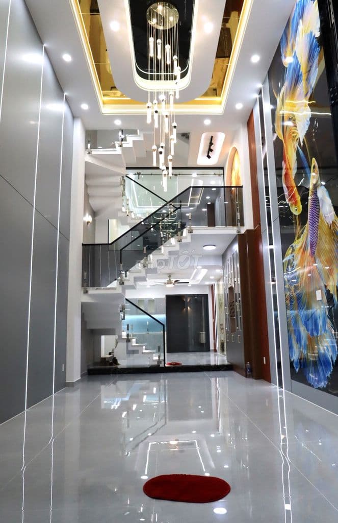 Cần bán nhà mới 100% hẻm thông xe tải - Ảnh 2