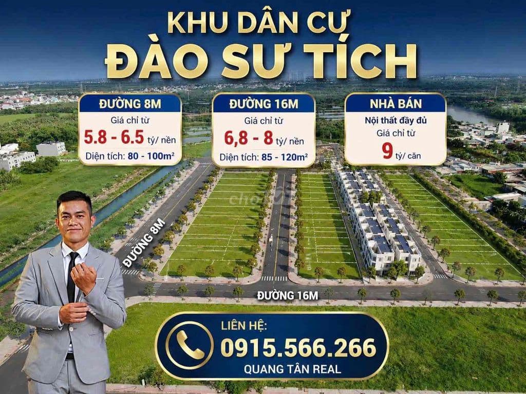 Đất nền KDC Đào Sư Tích, Nhà Bè Tháng 07/2026 - Ảnh 2